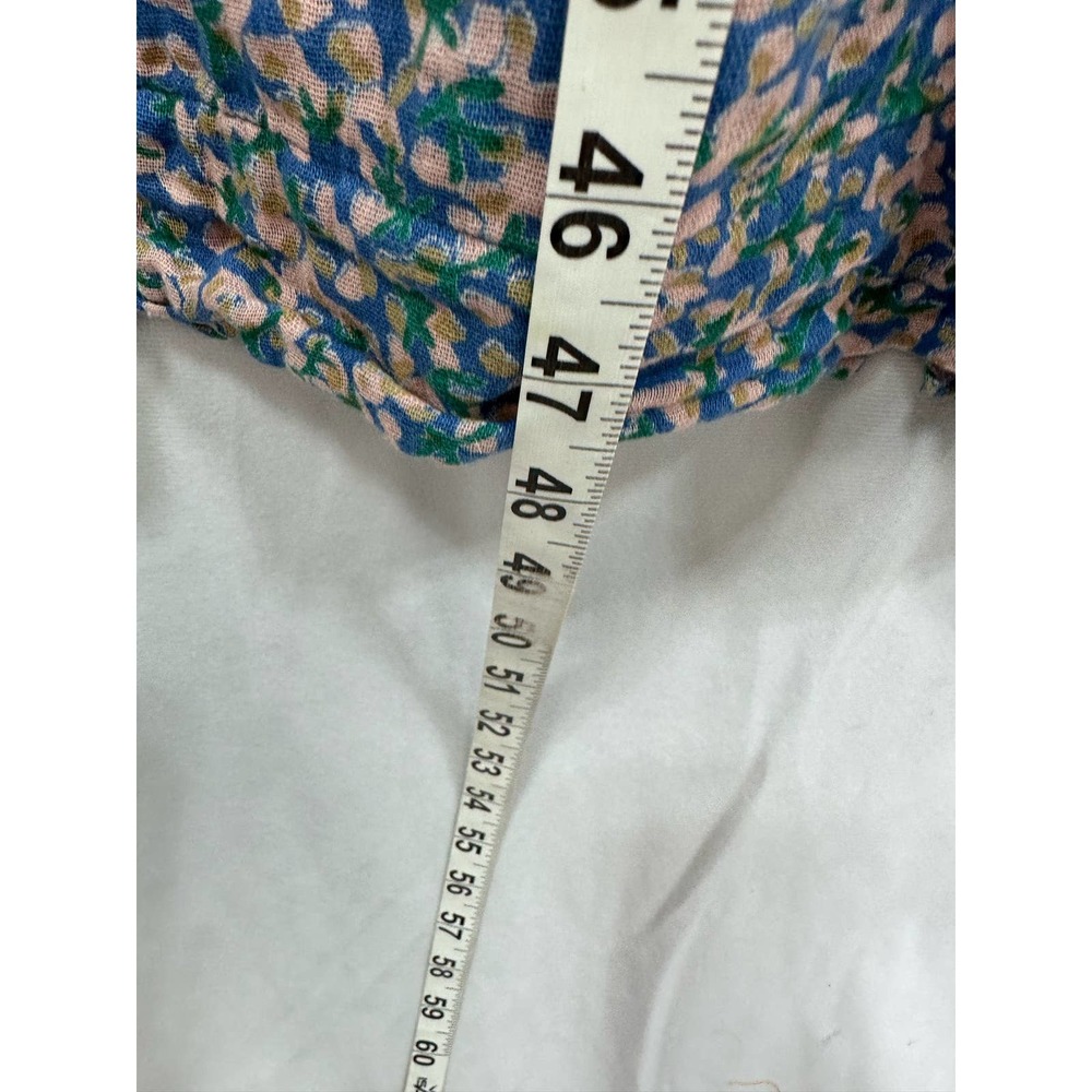 Mirth Pueblo Maxi Caftan Dress Handmade Gauze Cotton Cottagecore size XS - Picture 10 of 11